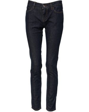 Dolce & Gabbana Denim Slim Fit Jeans - Blue