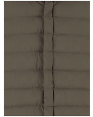 Herno Padded Nylon Vest Polyamide Waistcoats & Gilets - Green