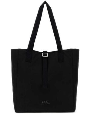 A.P.C. Bum Bag Lucille Polyester Shoulder - Black