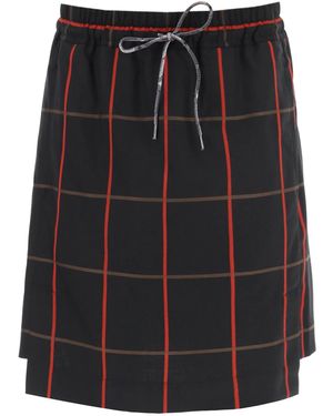 Vivienne Westwood Virgin Wool Kilt - Black