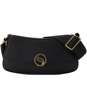 Stella McCartney S-Wave Small Hobo Bag - Black