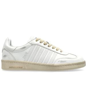 DSquared² Dirty Boxer Trainers - White