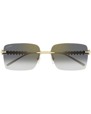 Cartier Ct0545S Clash De Metallo Sunglasses - Grey