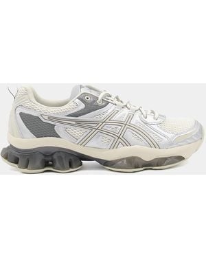 Asics And Gel Quantum Kinetic Trainers - White