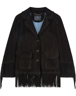 Ermanno Scervino Single-Breasted Coat - Black