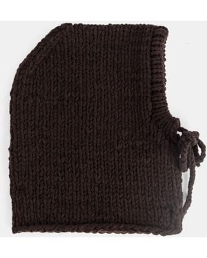 Casey Casey Camille Hood Hat - Black