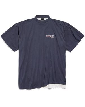 Balenciaga T-Shirts And Polos - Blue