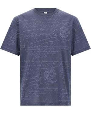 Berluti Scritto T-Shirt - Blue
