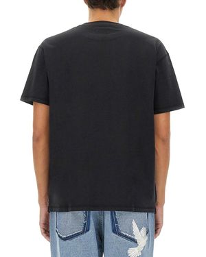 3.PARADIS Coca Cola T-Shirt Cotton T-Shirts - Black