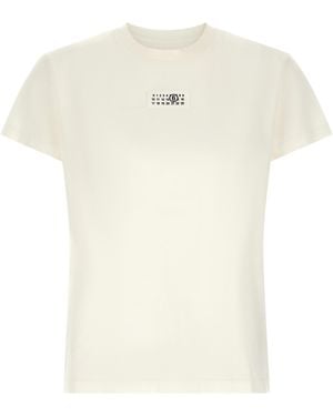 MM6 by Maison Margiela Cotton T-Shirt - White