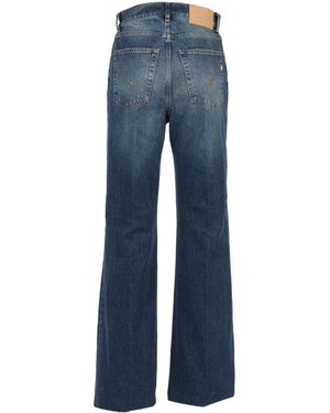 Dondup Amber Pants Cotton Jean - Blue