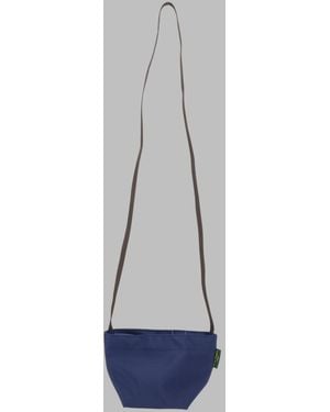 Herve Chapelier Tote Bag Mini Square Pvc Polyamide Shoulder - White