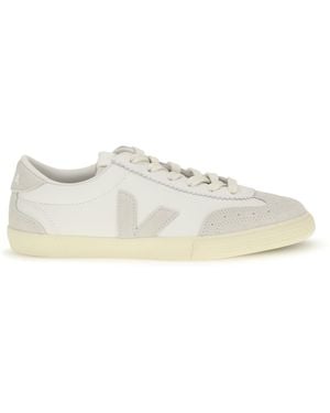 Veja Volley Leather Sneakers White_Natural