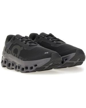 On Shoes Cloudmster Trainer Recycled Polyester Trainers - Black