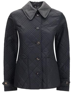 Burberry Polyamide Full-Length Jacket Clothing - Blue