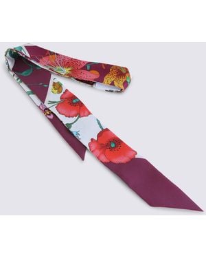 Gucci Scarfs _Silk - Red