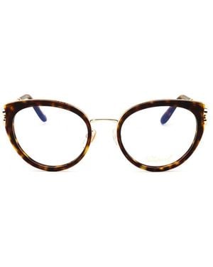 Chopard Frame And Lens Eyeglasses - Brown