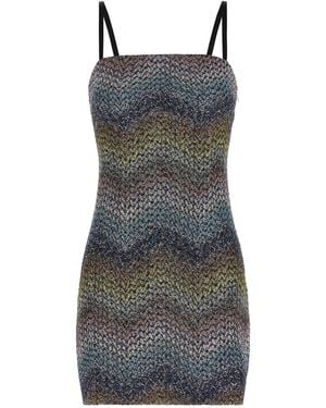 Missoni Lamé Viscose Dress - Black