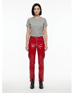 Dolce & Gabbana Elastane Casual Pants - Red