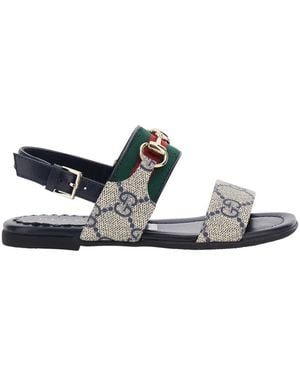 Gucci Sandals, Plastic Upper, Polyurethane - White