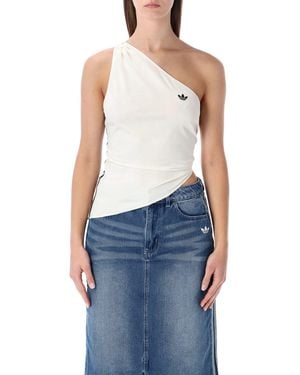 adidas Originals Asymmetric Top - Blue