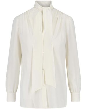 Nili Lotan Colt Silk Shirt - White
