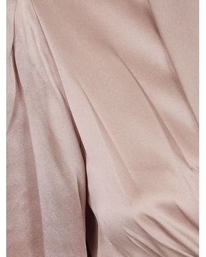 Zimmermann Silk Wrap Top - Natural