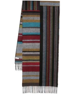 Paul Smith Scarf Signature Mash Up - Grey