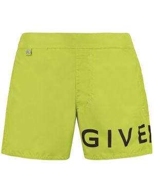 Givenchy Nylon Swim Shorts - Yellow