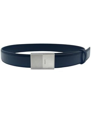 Khaite Elio Belt With Buckle 30Mm - Blue