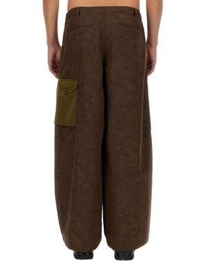 C.P. Company Cargo Trousers Awake Ny X Polyamide Trousers - Brown