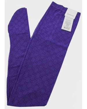 Gucci Collant Socks - Purple