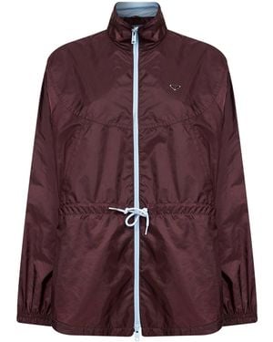 Prada Re-Nylon Blouson Jacket Recycled Polyamide Bomber - Purple