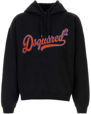 DSquared² Cotton Sweatshirt - Black