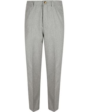 Brunello Cucinelli Wool Pants - Gray