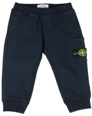 Stone Island Trousers 100Co - Blue