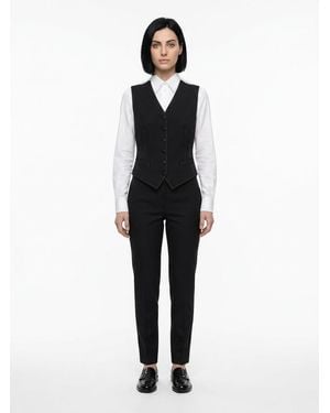 Dolce & Gabbana Elastane Waistcoat Clothing - Black