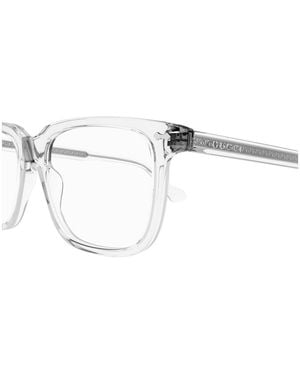 Gucci Gg0737O-018Crystal-Crystal-Transparent - Metallic