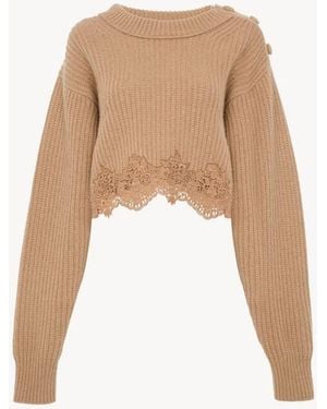 Chloé Chloé Sweater — Tan - Natural