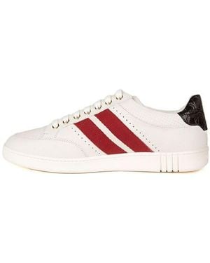 Bally Bally Two-Tone Leather Trainer - Pink