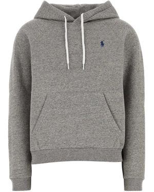 Polo Ralph Lauren Cotton Blend Sweatshirt - Gray