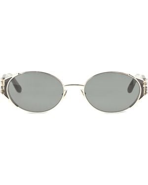 Saint Laurent M919 Sunglasses Acetate; Metal - White