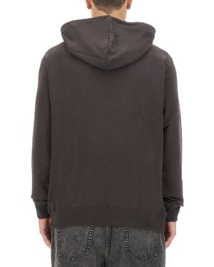 Etudes Studio Logo Sweatshirt Organic Cotton Sweatshirts - Grey