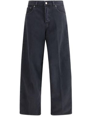 Haikure Bethany Twill 45 Jeans Cotton; Linen - Blue
