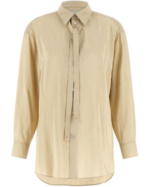Lemaire Silk Blouse - Natural