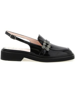 Roger Vivier Slingbacks Loafers - Black