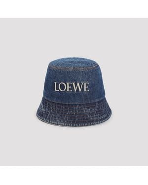 Loewe Denim Bucket - Blue