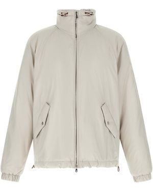 Brunello Cucinelli Polyester Shell Jacket Clothing - White