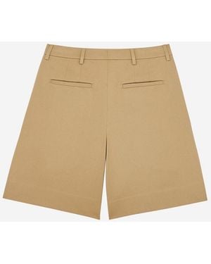 Saint Laurent Cotton Shorts - White