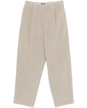 Apuntob Courduroy Cotton Trousers - White
